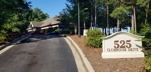 a sign on the side of a road