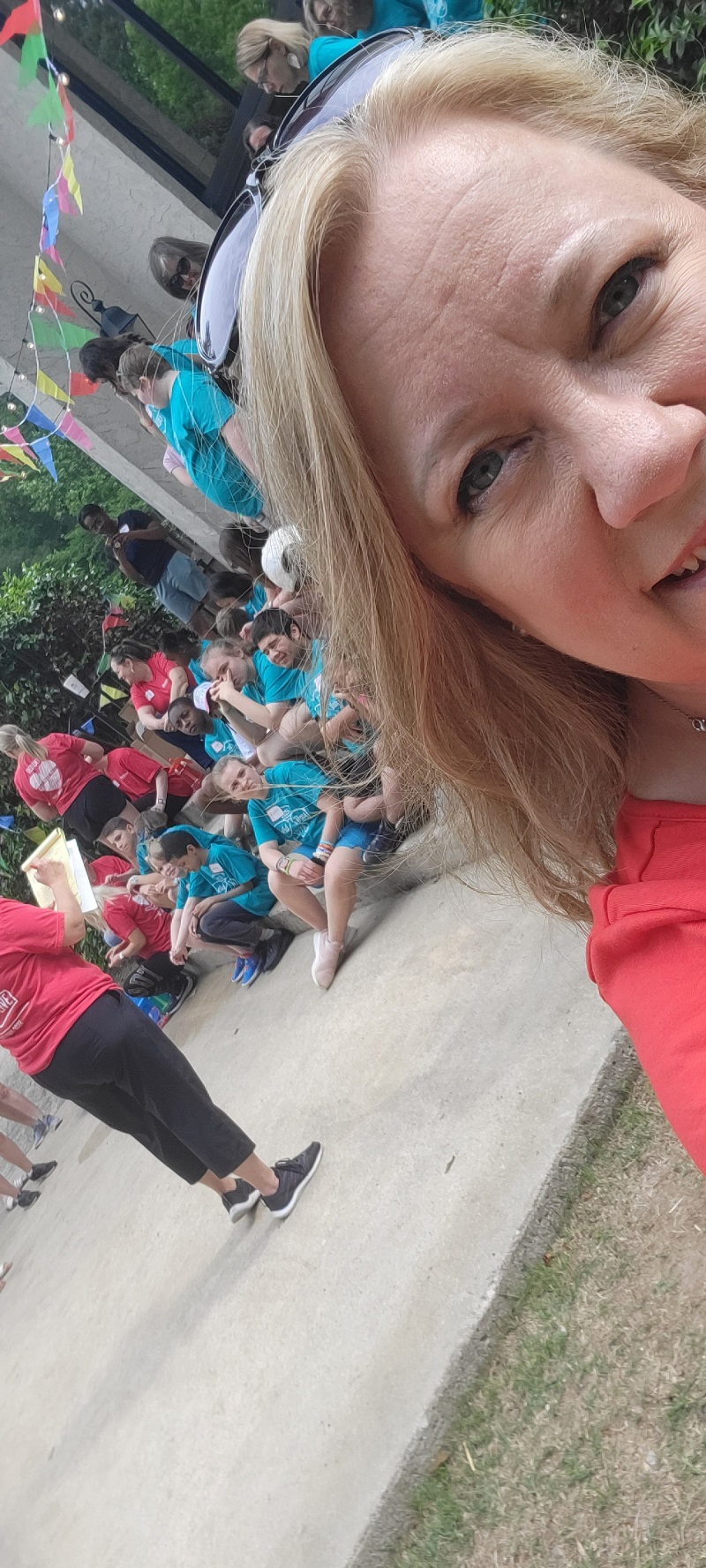 a young woman taking a selfie